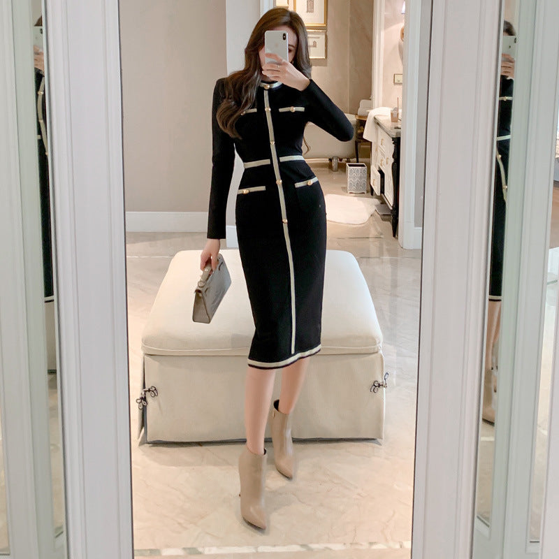 Hepburn Style Little Black Dress