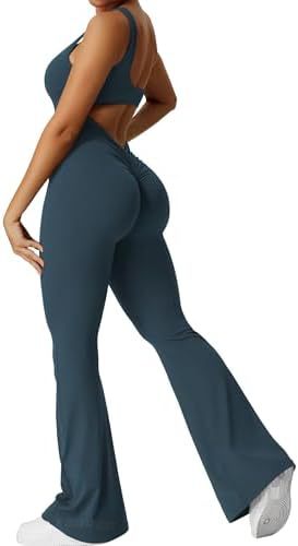 Workout Flare Jumpsuits