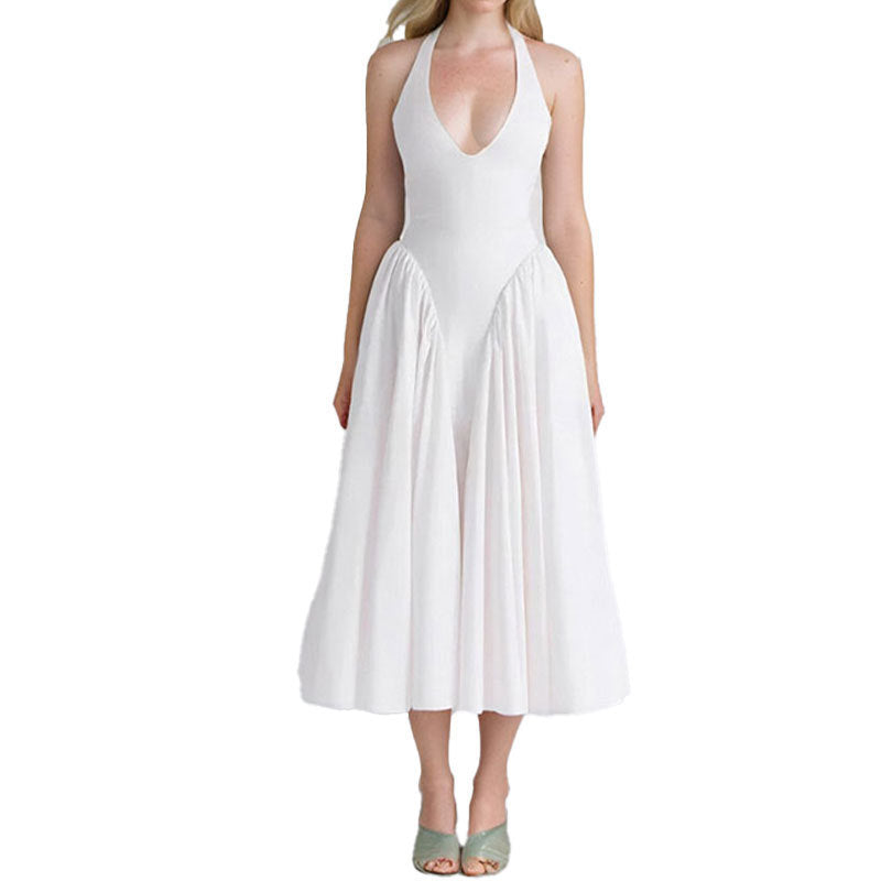 V-neck Elegant Dress
