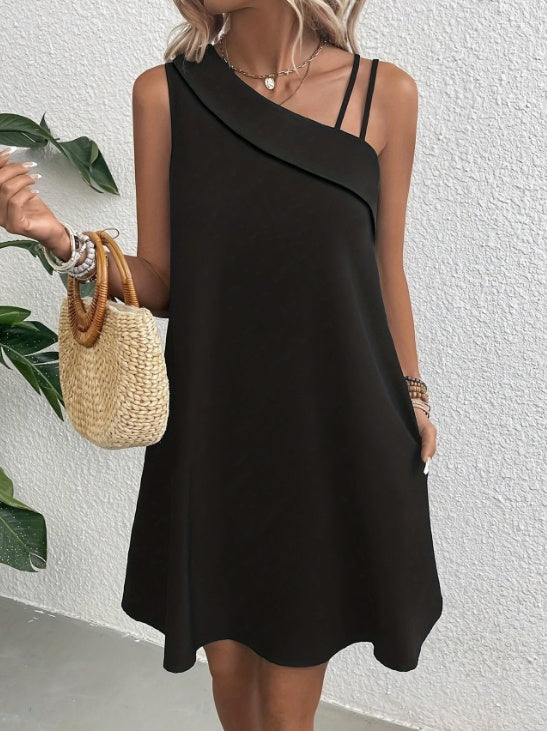 Women Elegant Sleeveless Dress